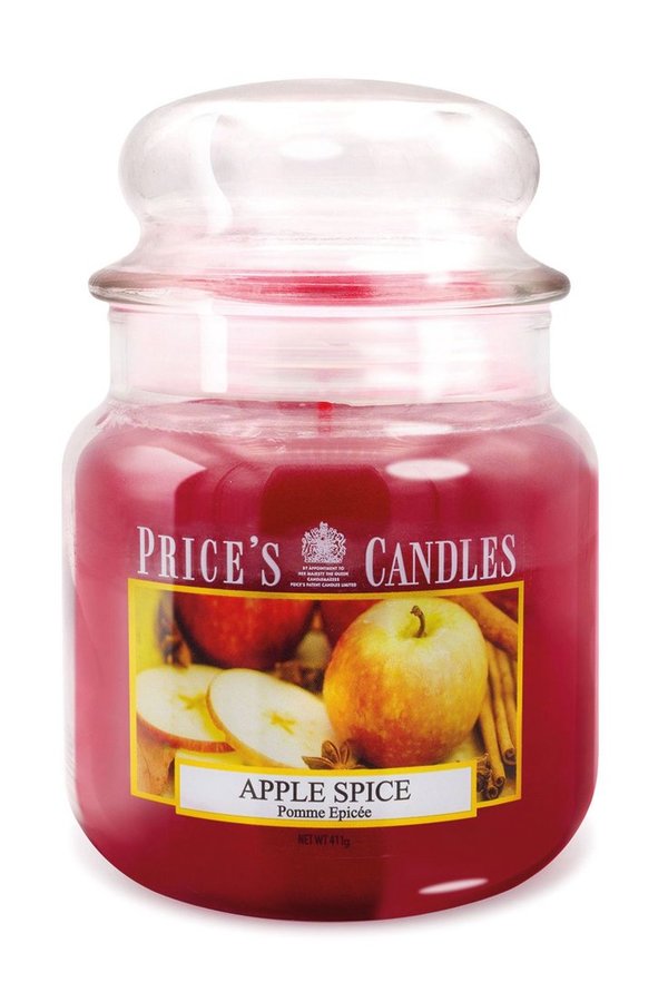 Price's Candles Duftkerze im Glas APPLE SPICE 411g