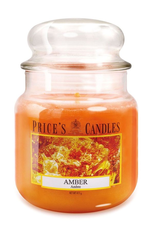 Price's Candles Duftkerze im Glas AMBER 411g